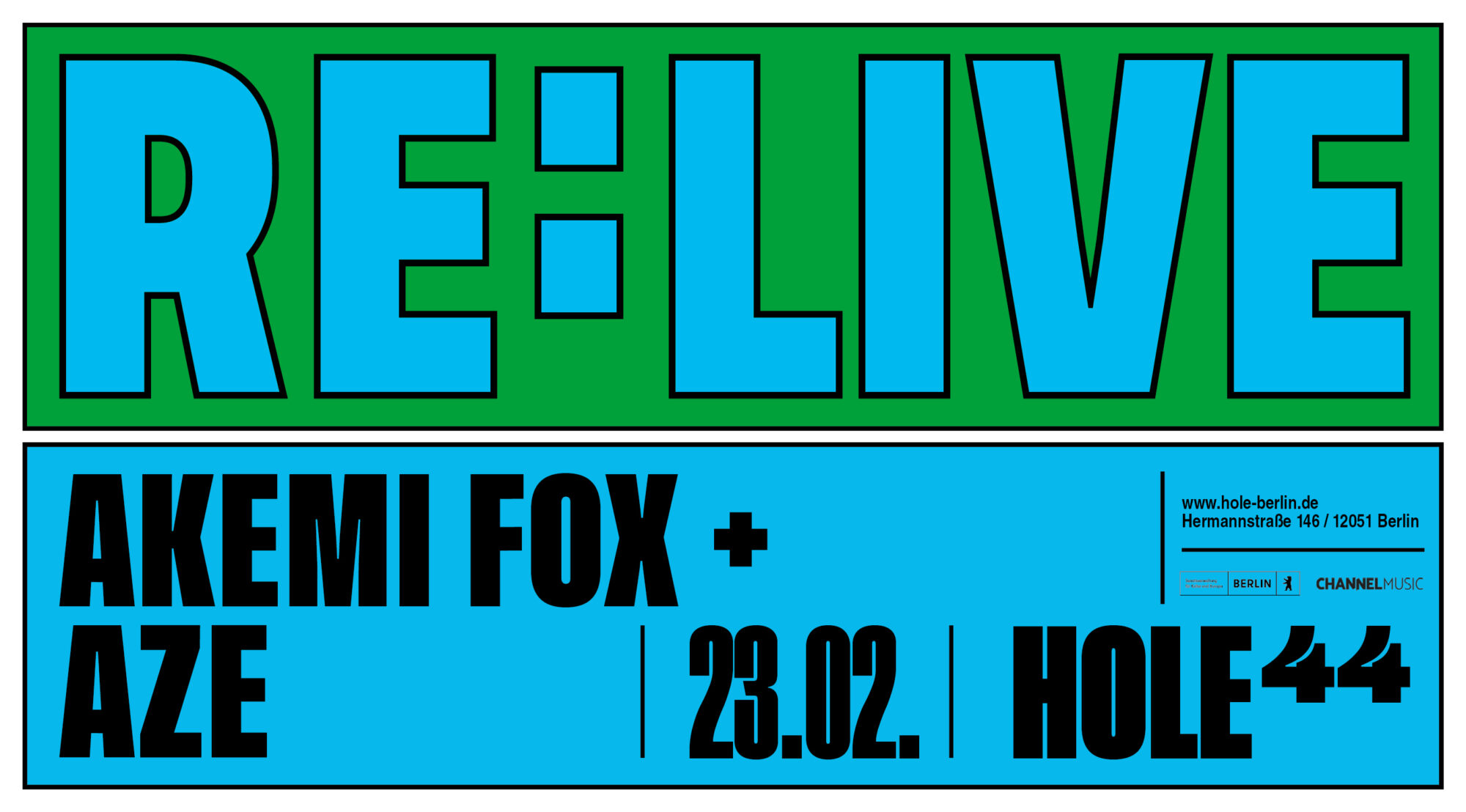 RE:LIVE - Akemi Fox + Aze
