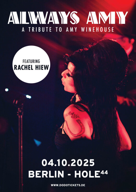 Always Amy- A tribute to Amy Winehouse feat. Rachel Hiew