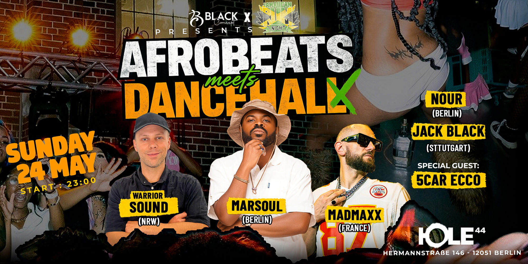 AFROBEATS meets Dancehall / MADMAXX & WARRIOR SOUND